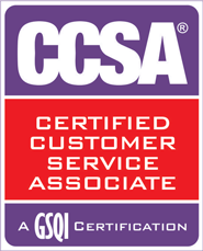 Certified Customer Service Associate (CCSA™) Logo