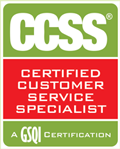 Certified Customer Service Specialist (CCSS™) Logo